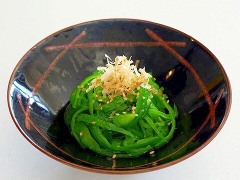 ピーマン苦手でも箸が止まらない!ピーマンのおひたし